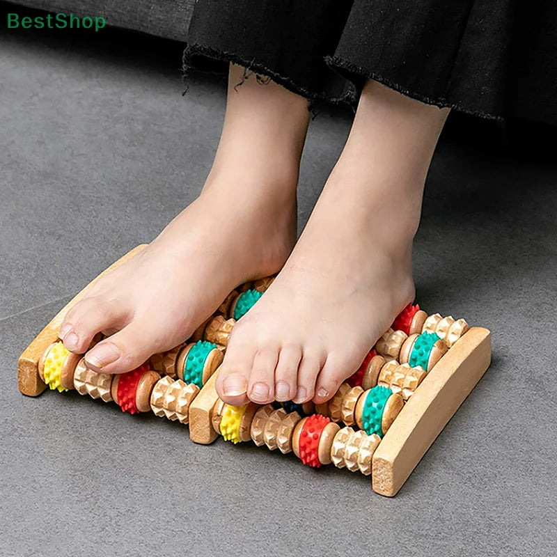Wooden Foot Massager