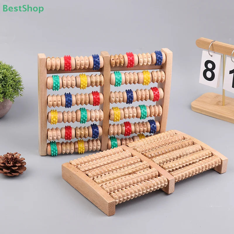 Wooden Foot Massager