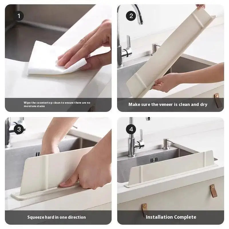 Silicone Kitchen Sink Water Splash Guard
